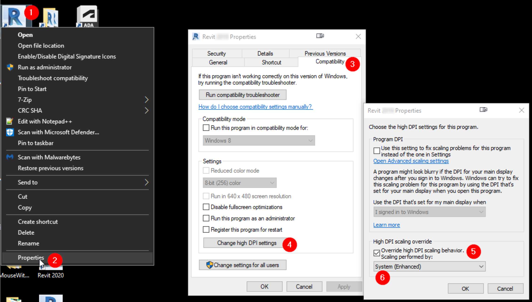 The material browser is incomplete in Revit