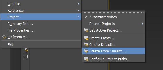 Cannot set active project to a different location in 3ds Max