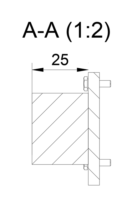 断面図で寸法補助線が表示されません (Fusion)