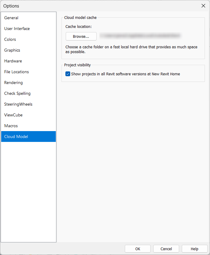 Some cloud projects appear greyed out in New Revit Home in Revit 2024 ...