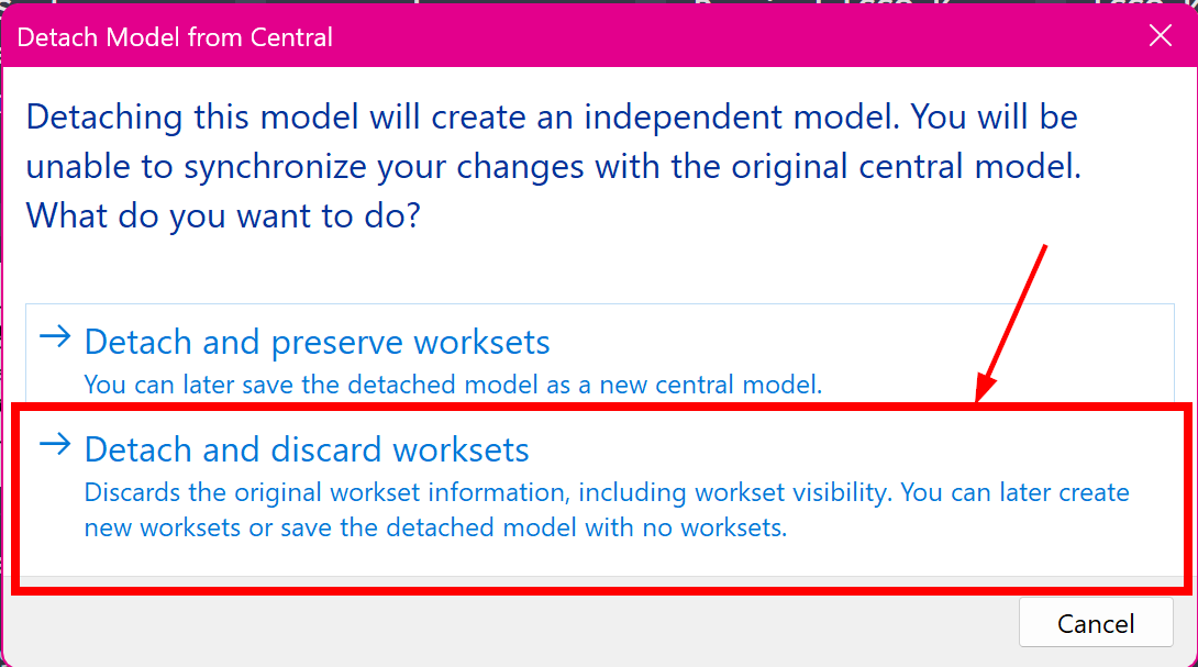 Cannot save as cloud model in Revit LT
