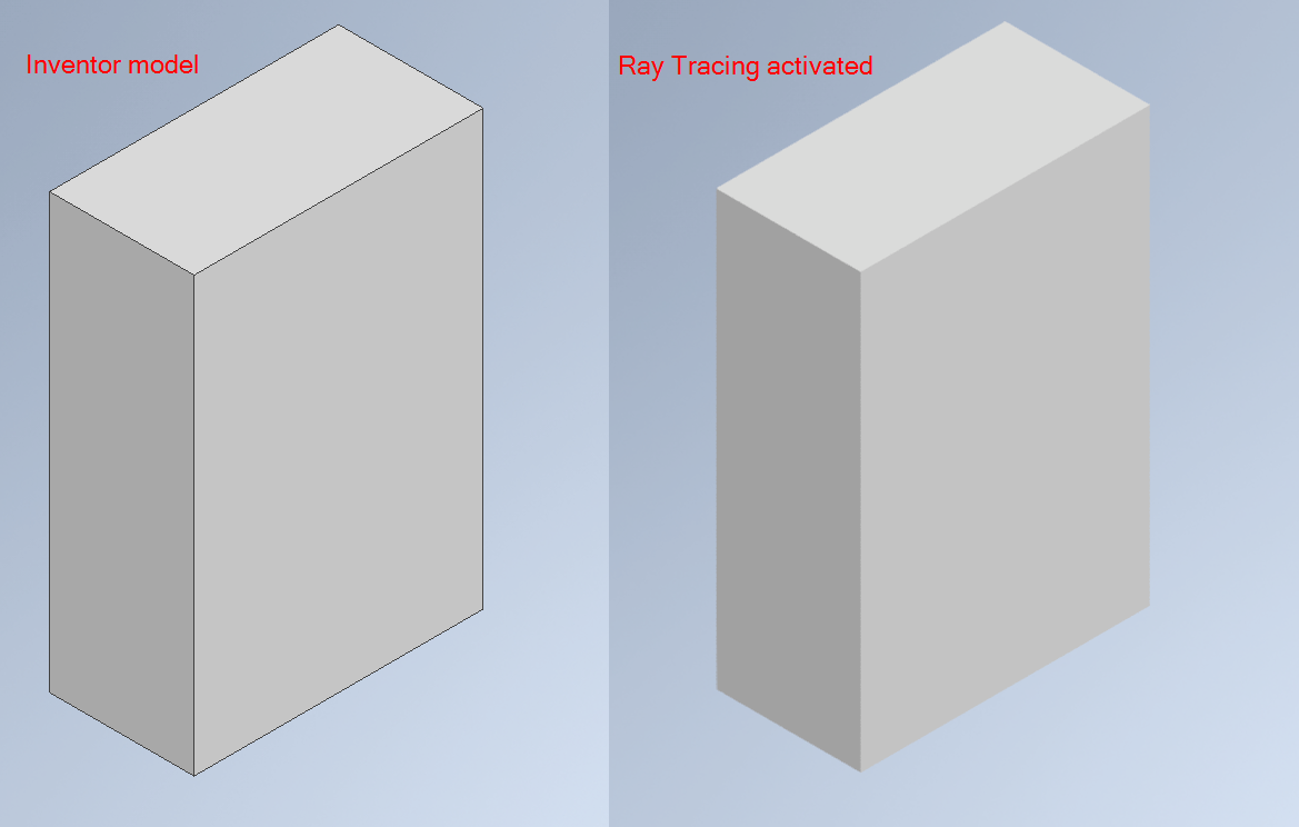 Is it possible to display model edges in Inventor Studio or in Ray ...