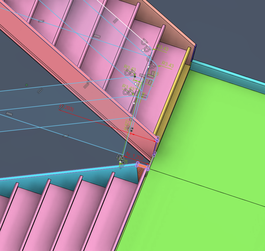 Sketch dimension turns red in Autodesk Fusion