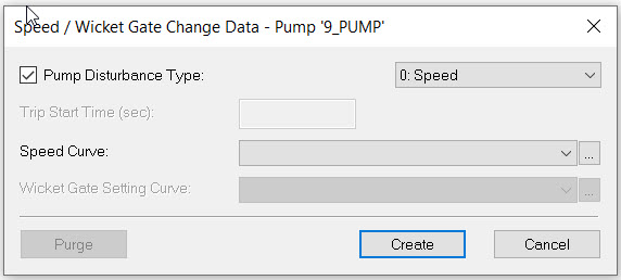 How to model a Variable Speed Pump in surge simulation of InfoWater Pro