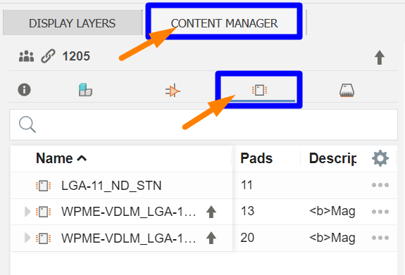 COM pins mismatch with center pads in Fusion Electronics library