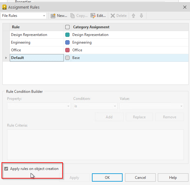 File gets assigned to unintended Category in Vault
