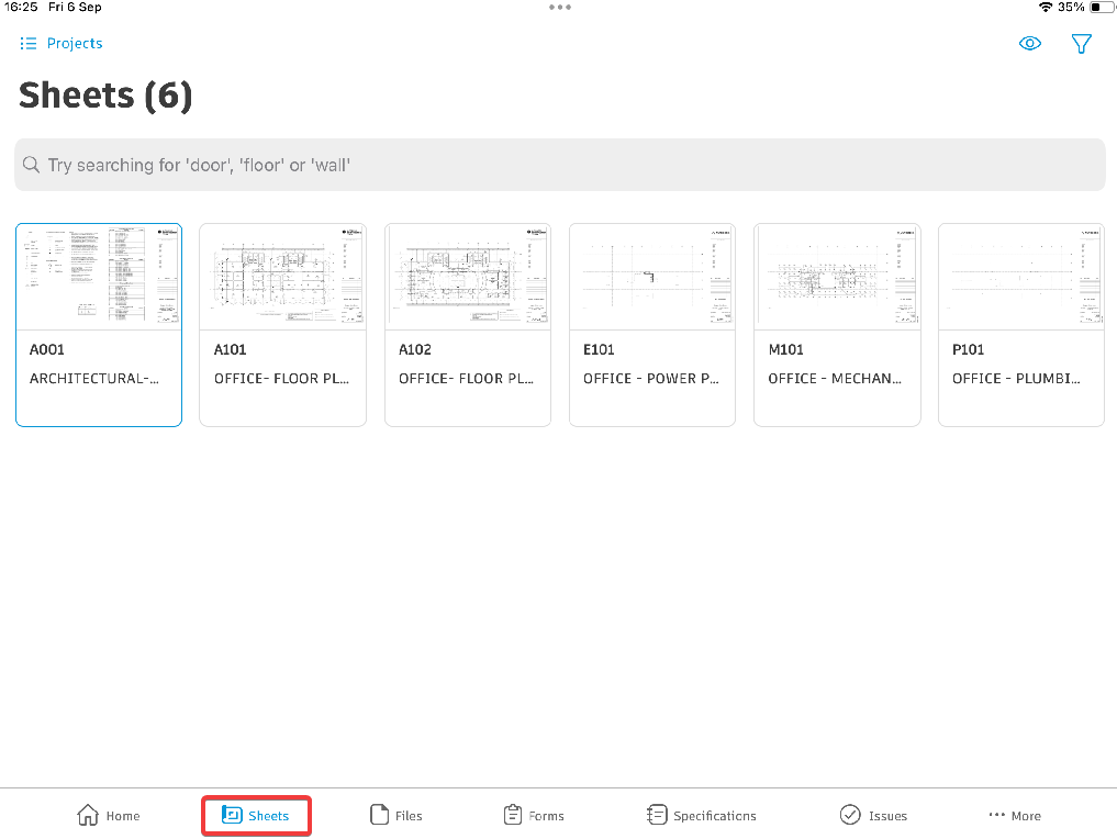 iOS 用の ACC アプリで比較機能を使用する方法