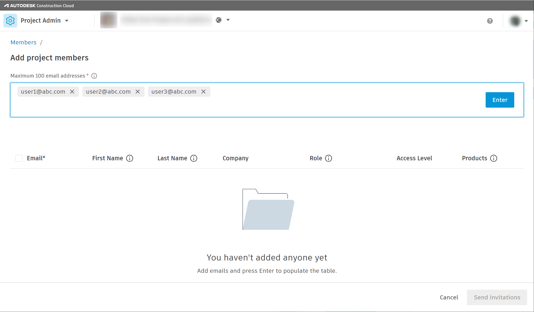 How to bulk add members to an ACC project