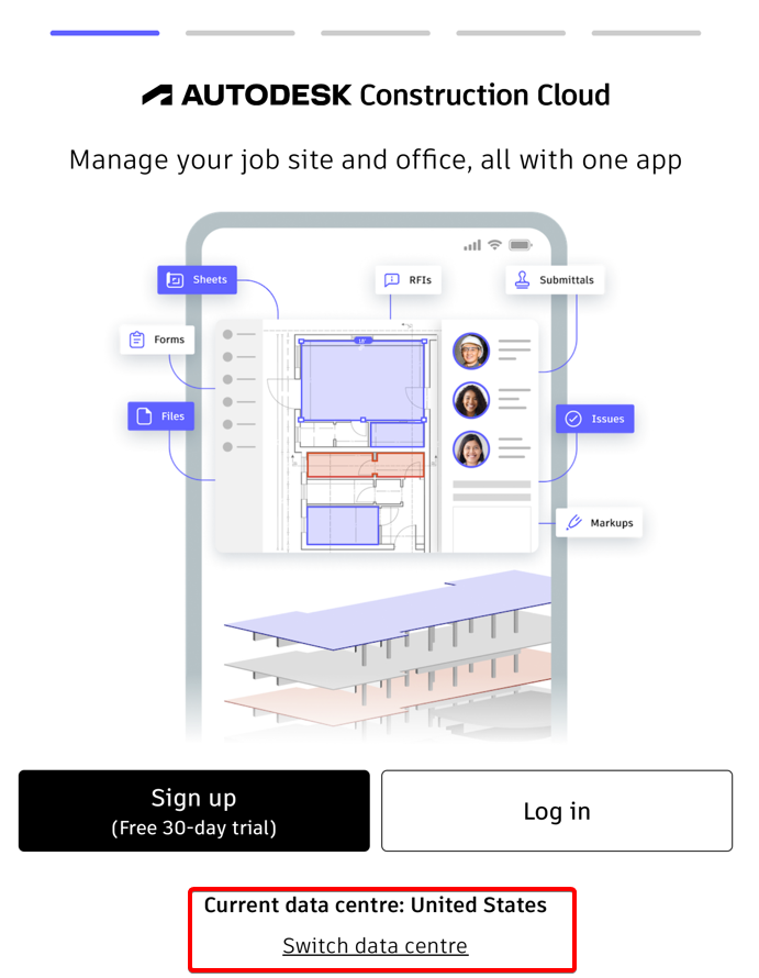 Cannot see projects on the BIM 360 or Autodesk Forma on app