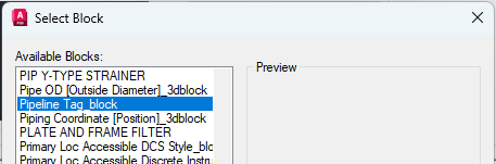 How to create a new block to be used as a P&ID annotation tag in ...
