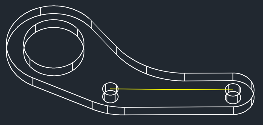 How to apply geometric constraints to 3D Solid object in AutoCAD