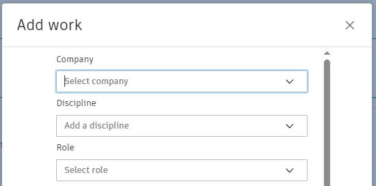 Unable to add Companies to the Equipment section in a daily Report Form ...