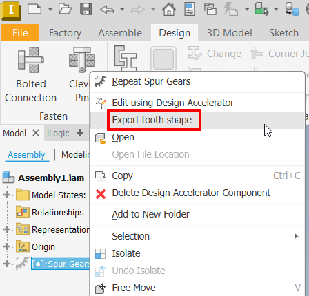 Is the gear profile generated with Inventor Design Accelerator precise ...
