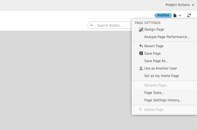 Only custom pages can be renamed or deleted in Flow Production Tracking
