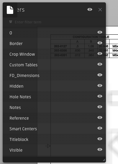 How to hide or turn off dimensions in Fusion drawings