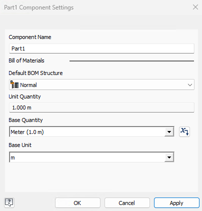 How to transfer an Inventor virtual BOM (Bill of Materials) component ...
