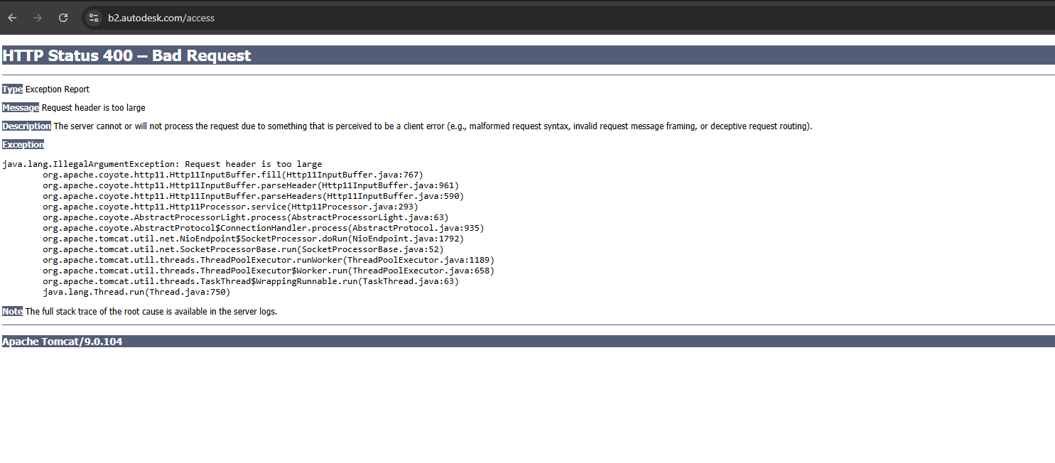 Unable to access BIM 360 Glue