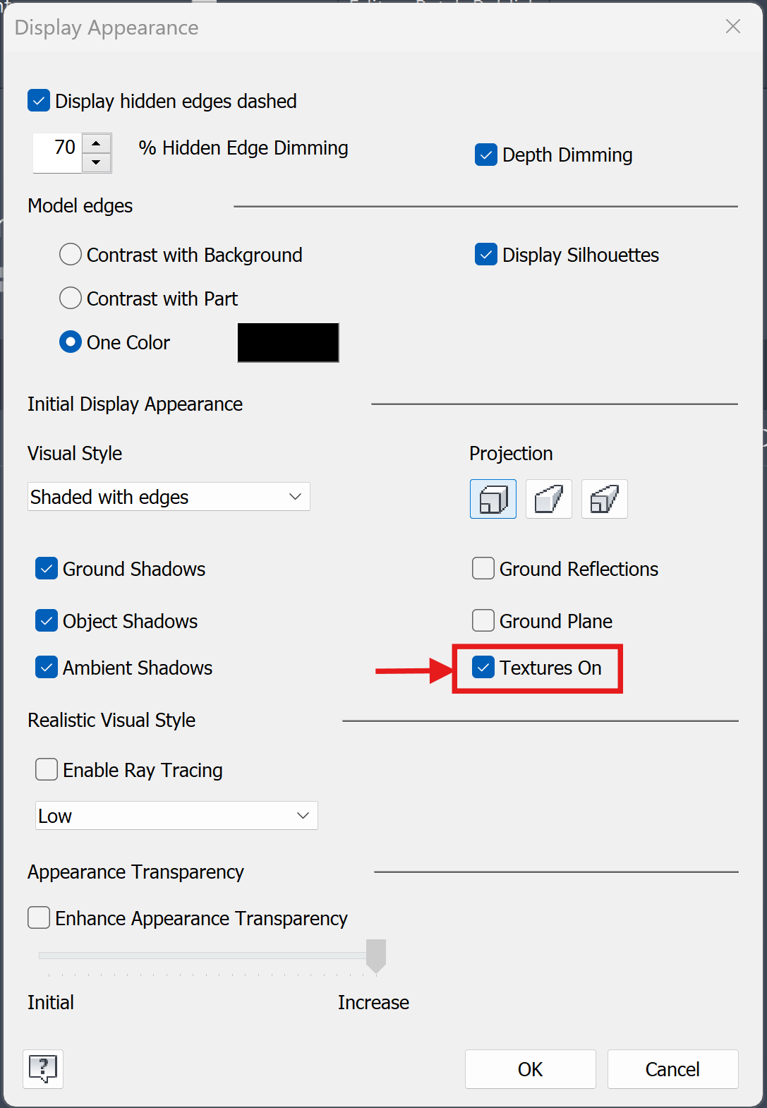 Draft analysis does not show any color on the design in Inventor