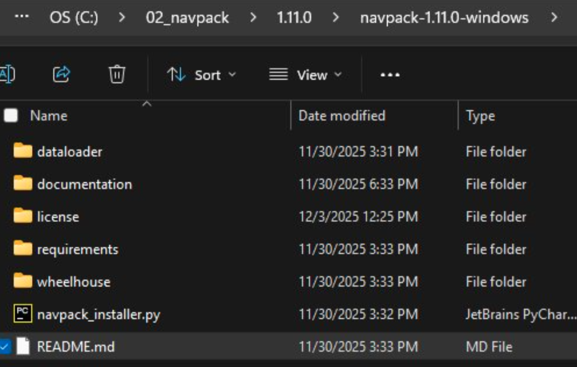 NavPack: How to install NavPack 2026