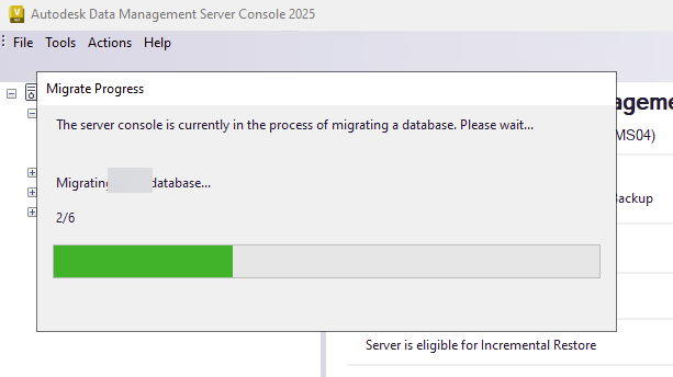 How to upgrade/migrate Autodesk Vault servers to a newer version