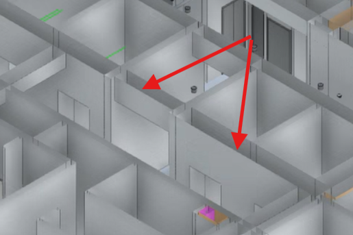 Autodesk Construction Cloud Model Coordination Viewer에서 모든 벽이 솔리드 해치 대신 ...