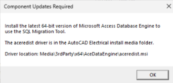 Microsoft 365 Apps バージョン 2601 での AutoCAD Electrical の起動