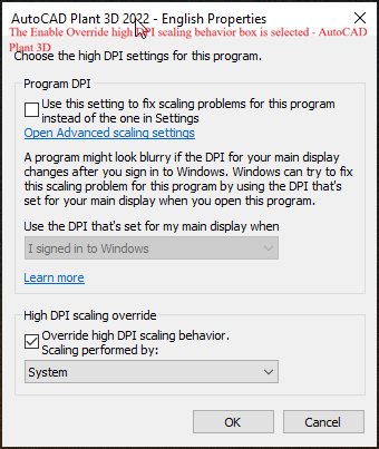 Properties menu responds slow after selecting component in AutoCAD Plant 3D