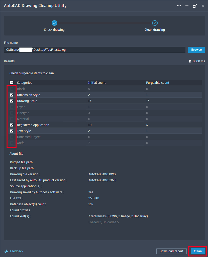 Autodesk Drawing Cleanup Utility for AutoCAD Tool Guide