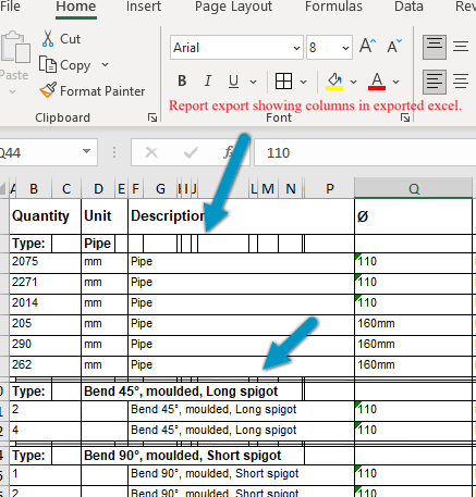 AutoCAD Plant 3D's Bill of Material Report Creator creates extra ...