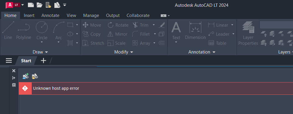 AutoCAD LT 内の Forma Data Management から DST ファイルを開けない