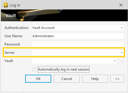 如何将 Vault Client 指向新服务器