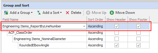 How to group fasteners and pipe run components by Line Number in ...
