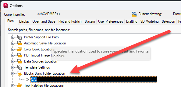 How to create AutoCAD Blocks palette library in Vault