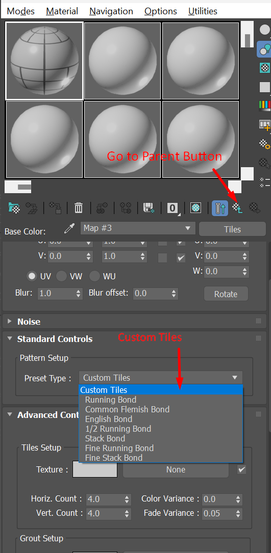 Tiles sub-maps cannot be added by clicking on Material Editor in 3ds ...