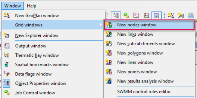 Where to find InfoSWMM storage curves in ICM SWMM