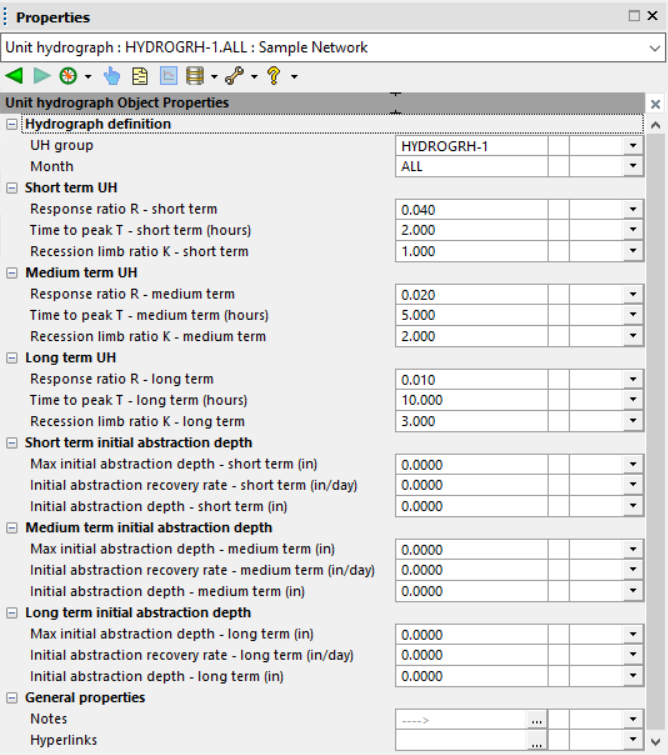 Where to find InfoSWMM RDII hydrographs in ICM SWMM