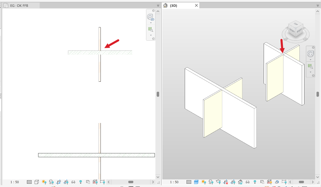 Inconsistent join order at wall crossings in Revit
