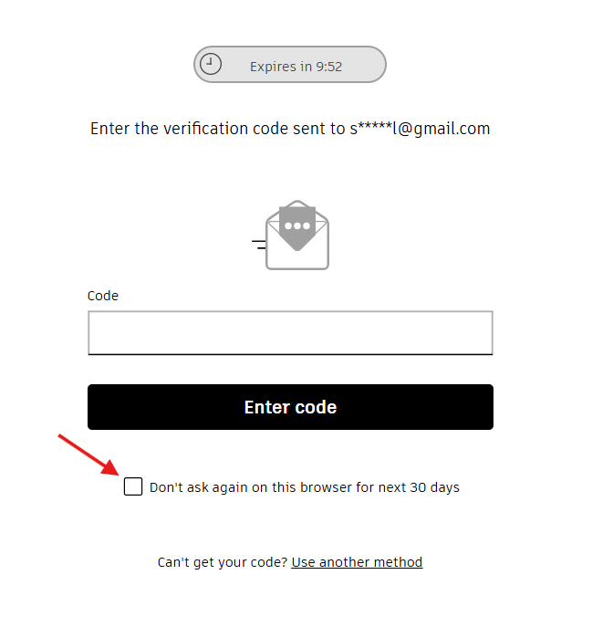 Verification code is sent for each workflow action requiring password ...
