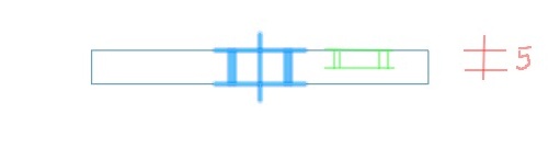 Can the hole symbol be customized to show the thread depth in Advance Steel