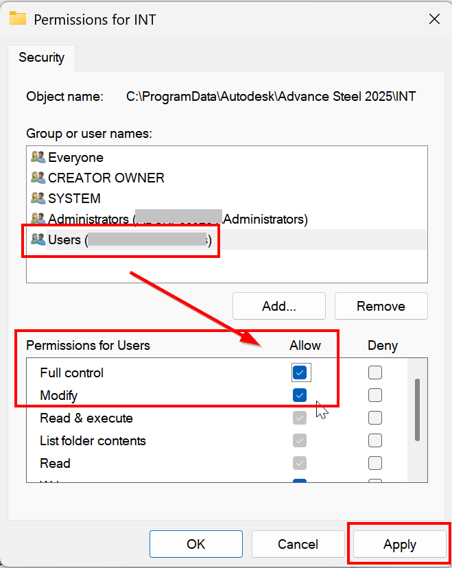 Advance Steel でユーザー セクションを生成する際に「セクションの