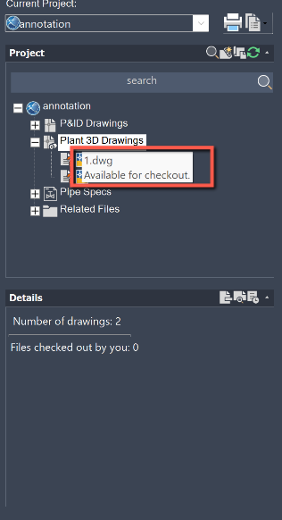 Is it possible to get a Quick Tip of drawing property 