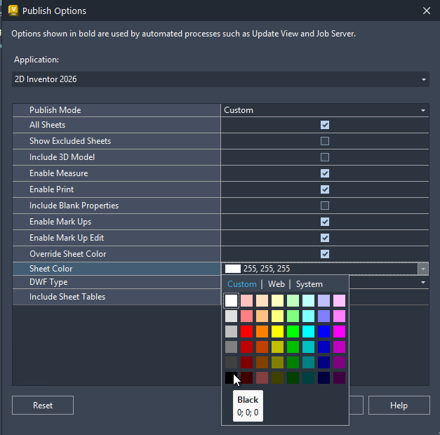 使用 AutoCAD 和 Vault 时如何微调 DWF 创建