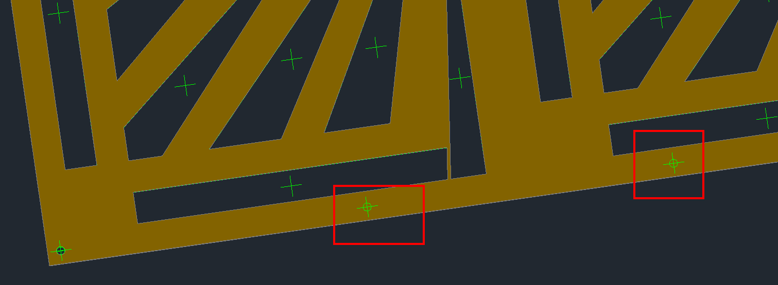 Missing bolt holes and contour processing features on plates in Advance ...