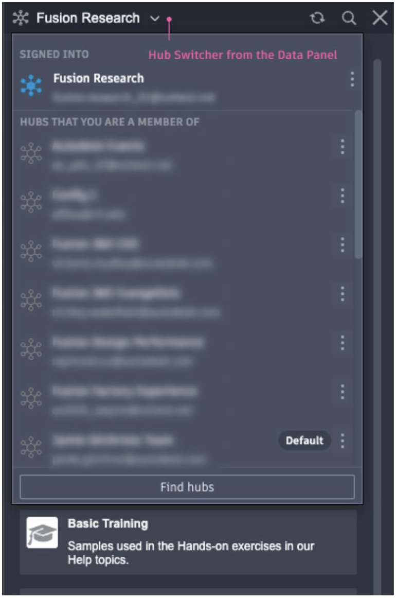 Exporting and importing libraries for Hub Merge in Fusion