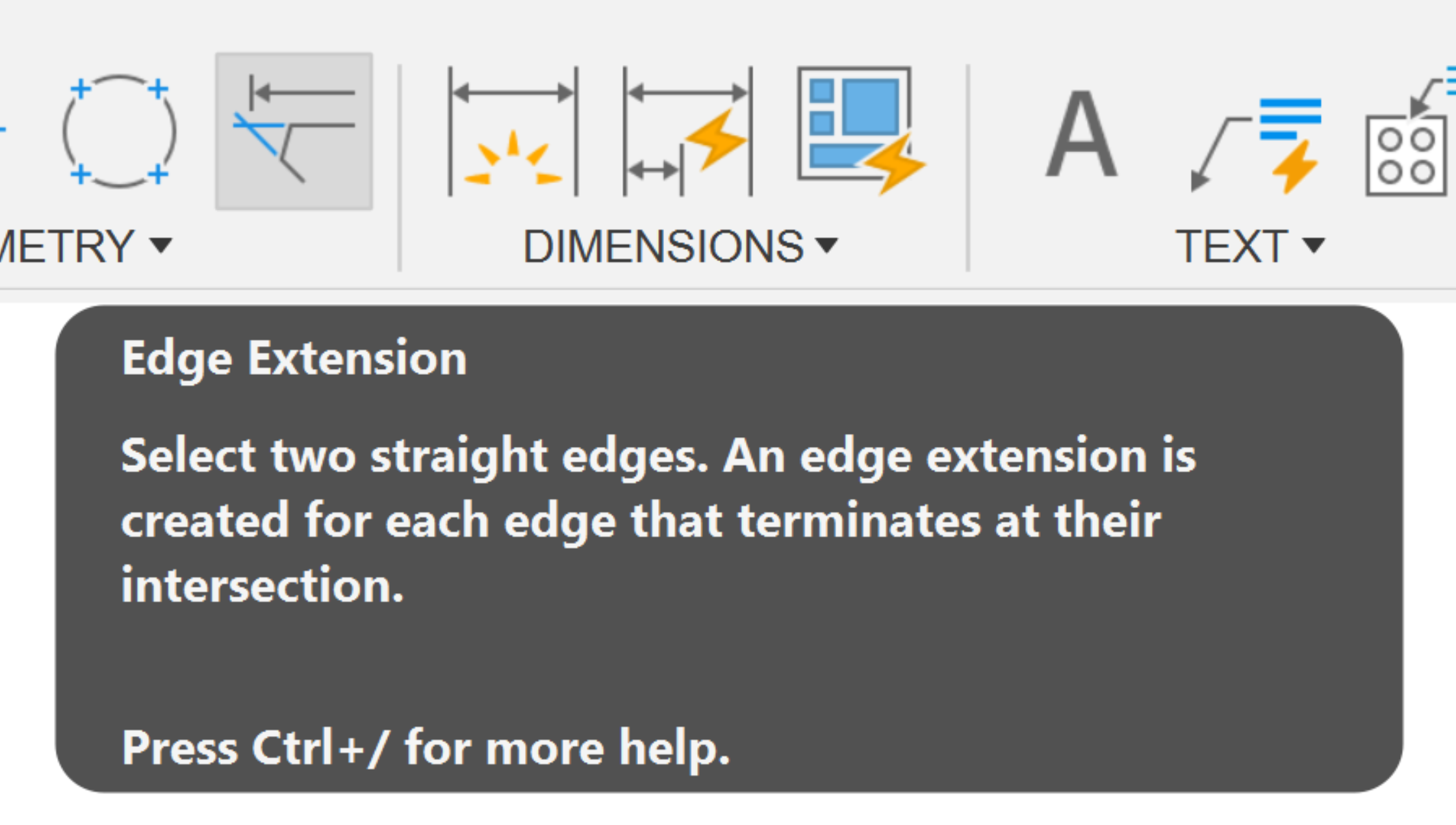 Is there a function in Autodesk Fusion Drawing environment similar to ...