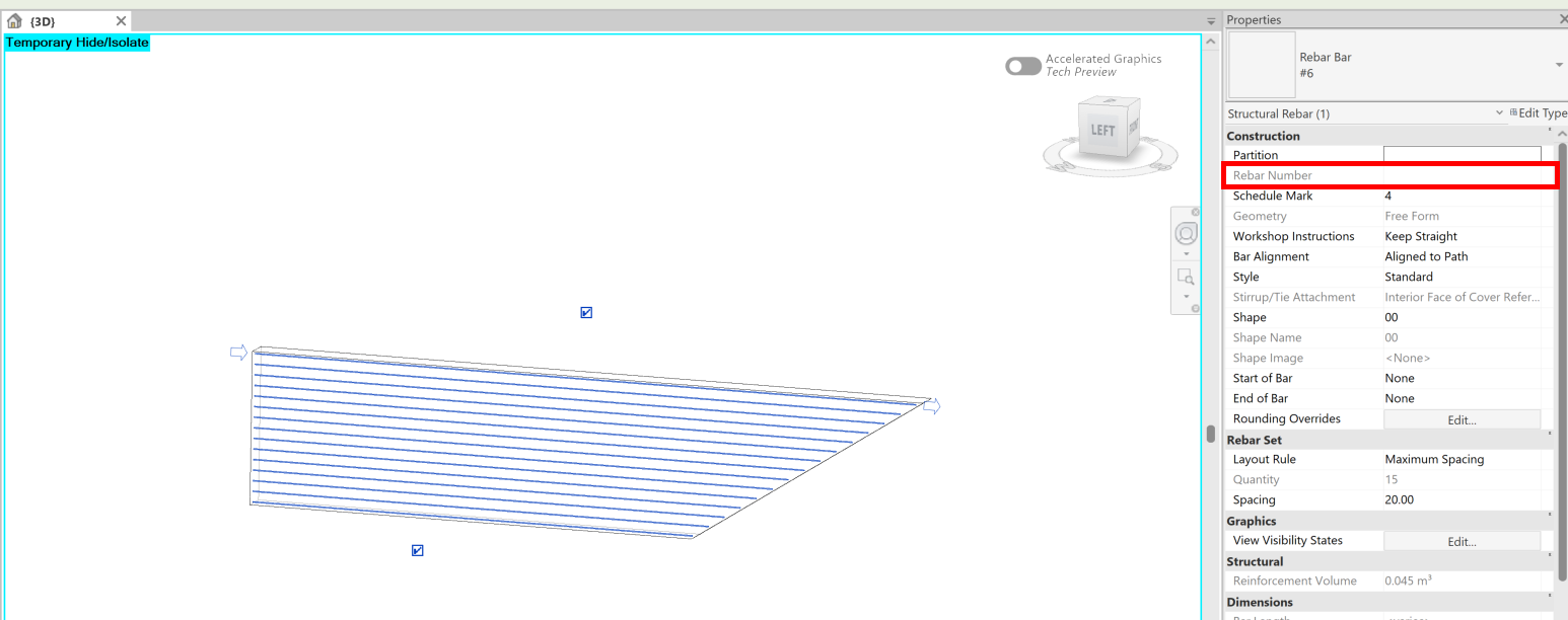 Rebar numbers not generated for variable rebar sets with individual ...