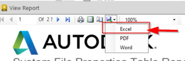How to get list or report of all files in Vault