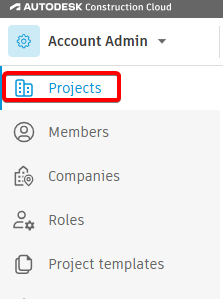 如何从 ACC 中的存档恢复项目？