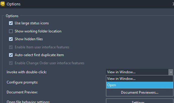 Files opened & checked out from Vault Office client are opened read ...