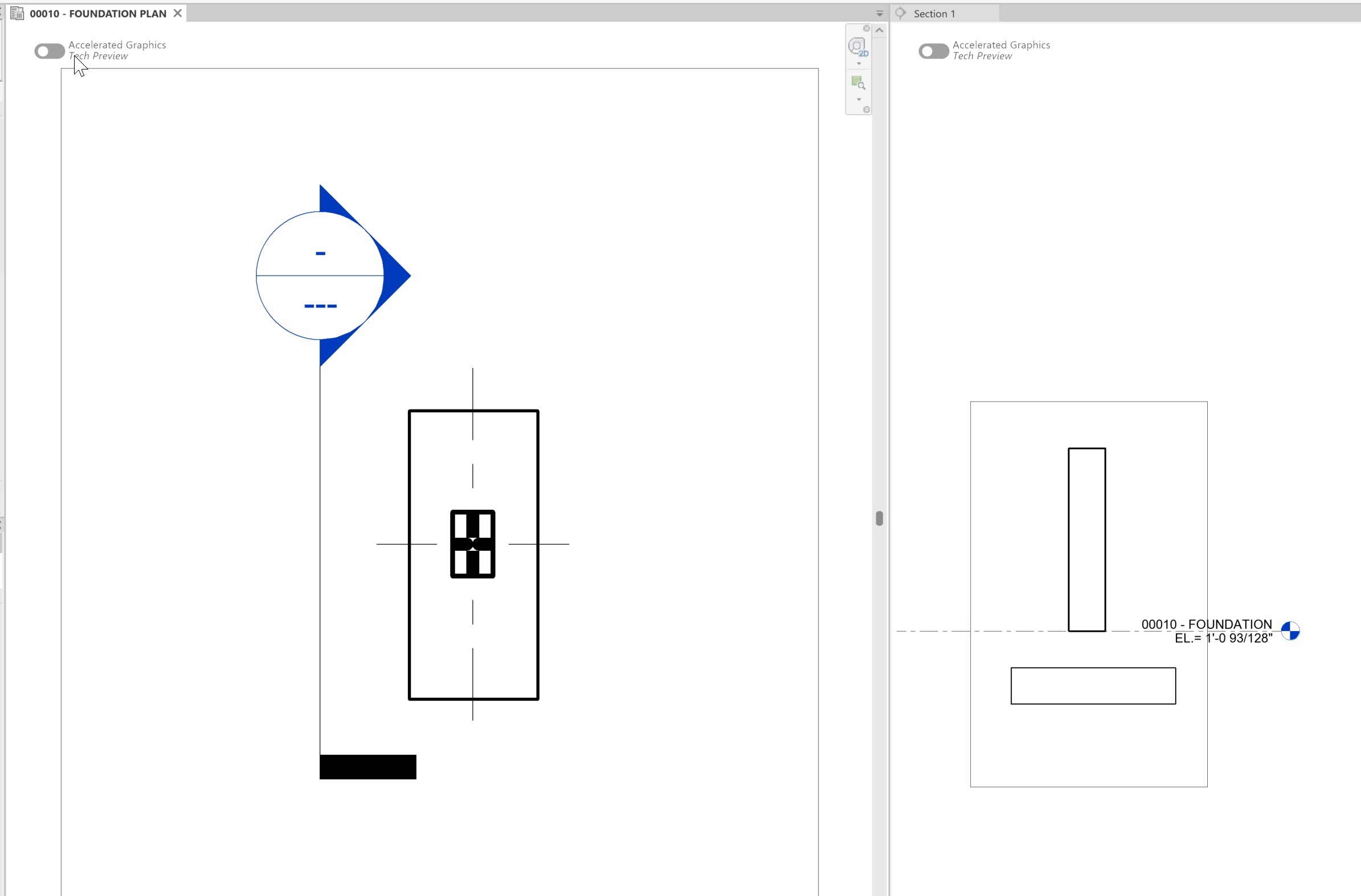 结构基础族中的符号线在Revit 中显示为粗隐藏线